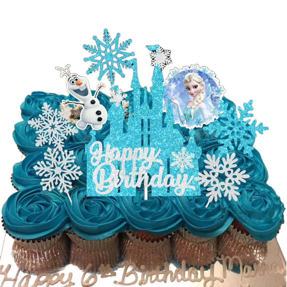 2026 8PCS F-r-o-z-e-n Cake Top – Event Z Bewertung und Preis
