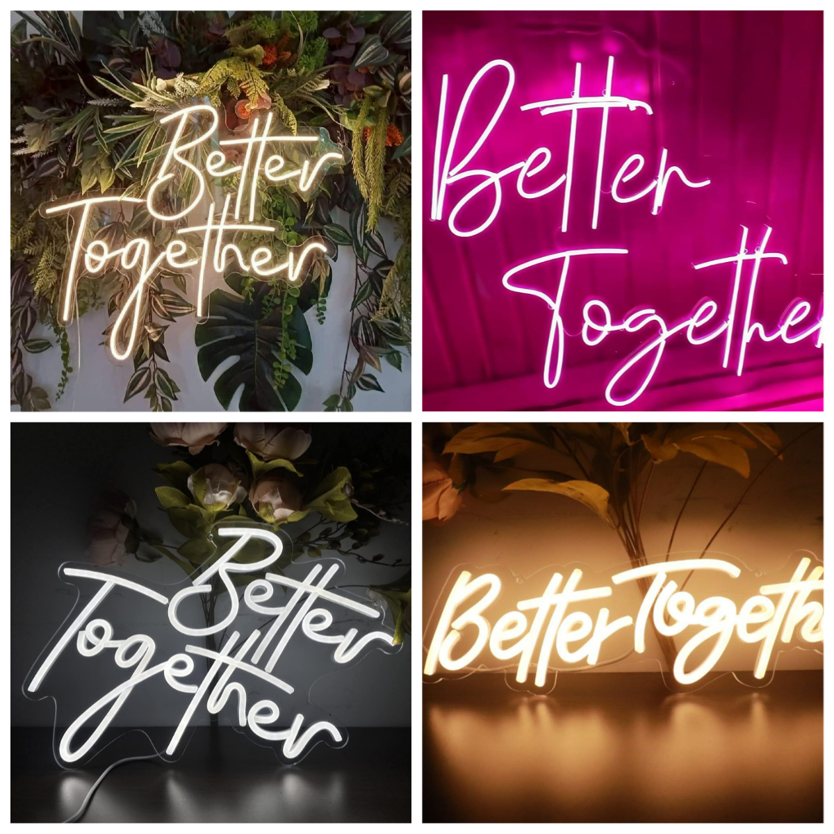 Better Together Neon Sign USB  – Neon Sign Party Bewertung und Preis