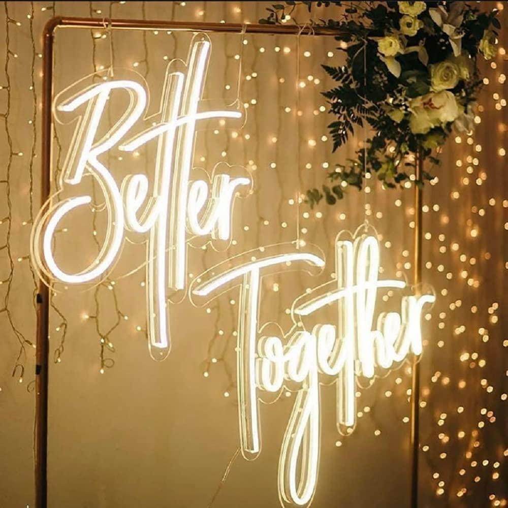 Better Together Neon Sign USB  – Neon Sign Party Bewertung und Preis