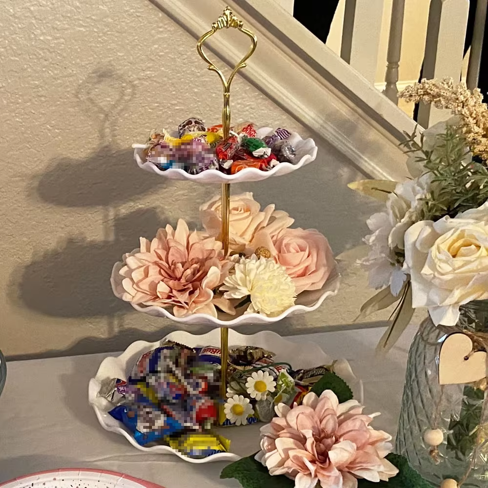 3 Tier Dessert Cupcake Stand W – Cupcake Stand Tier Bewertung und Preis