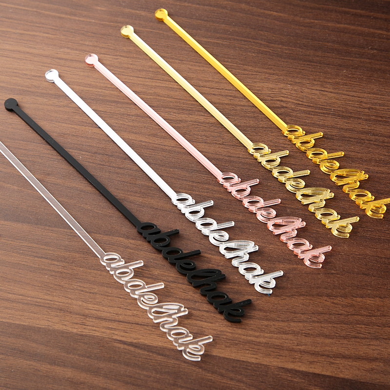 Personalized name drink stirre – Centerpiece Stick Bewertung und Preis