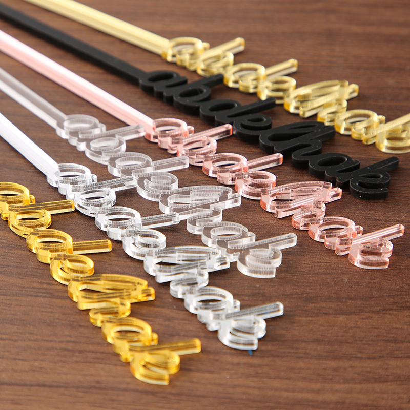 Personalized name drink stirre – Centerpiece Stick Bewertung und Preis