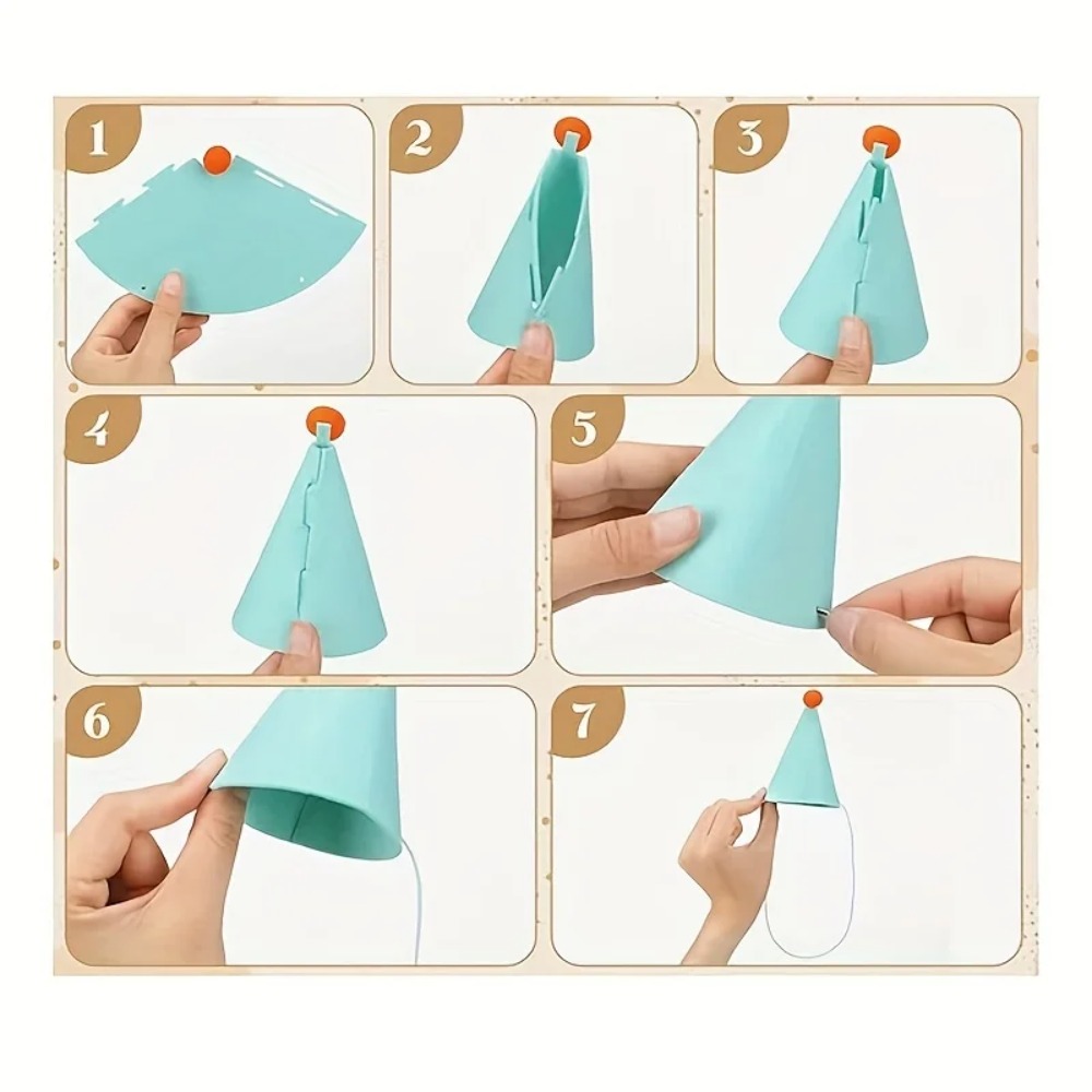 6 pcs Mini Party Hats: Lightwe – Party Hat Cone Bewertung und Preis