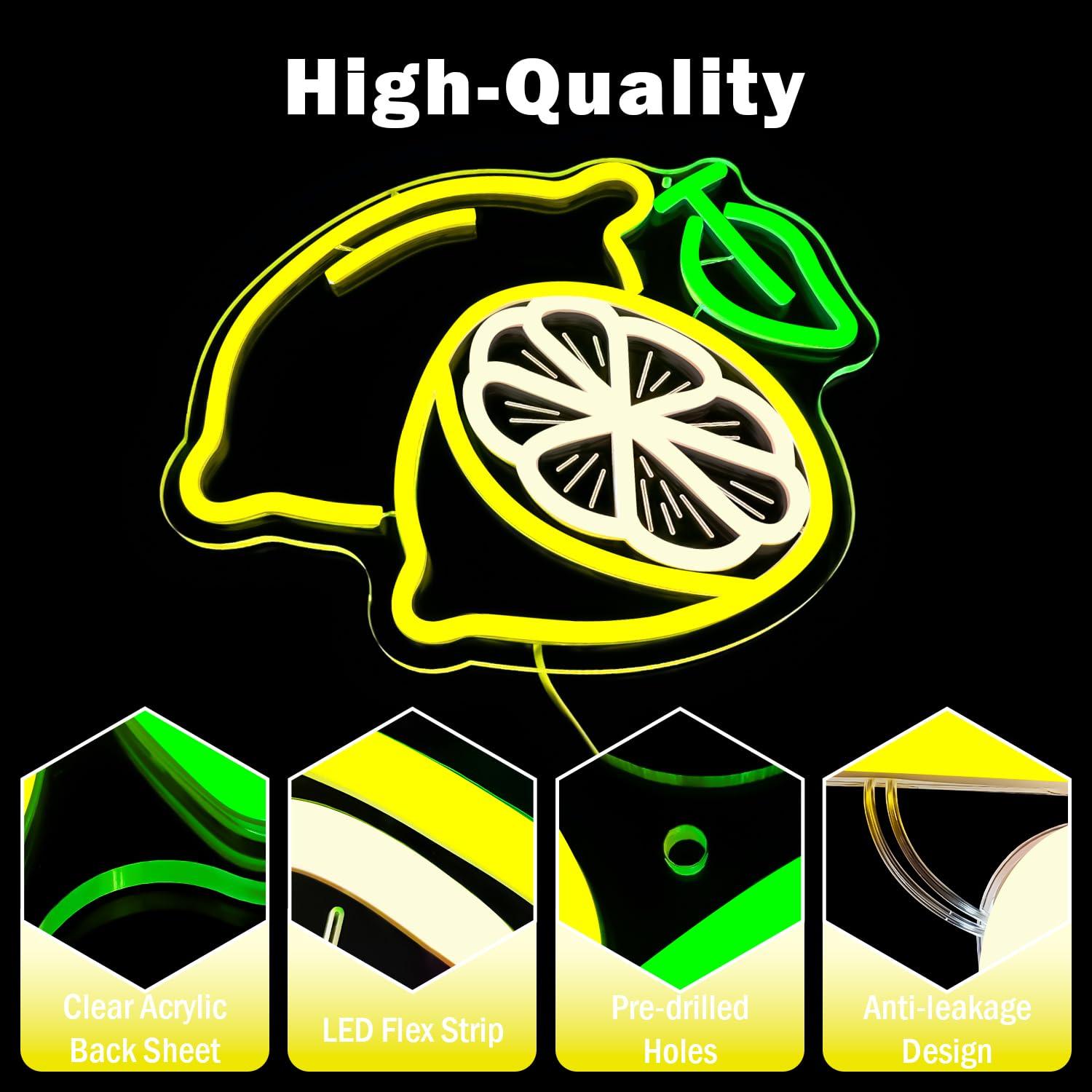 Lemon Neon Sign Dimmable LED L – Neon Sign Party Bewertung und Preis