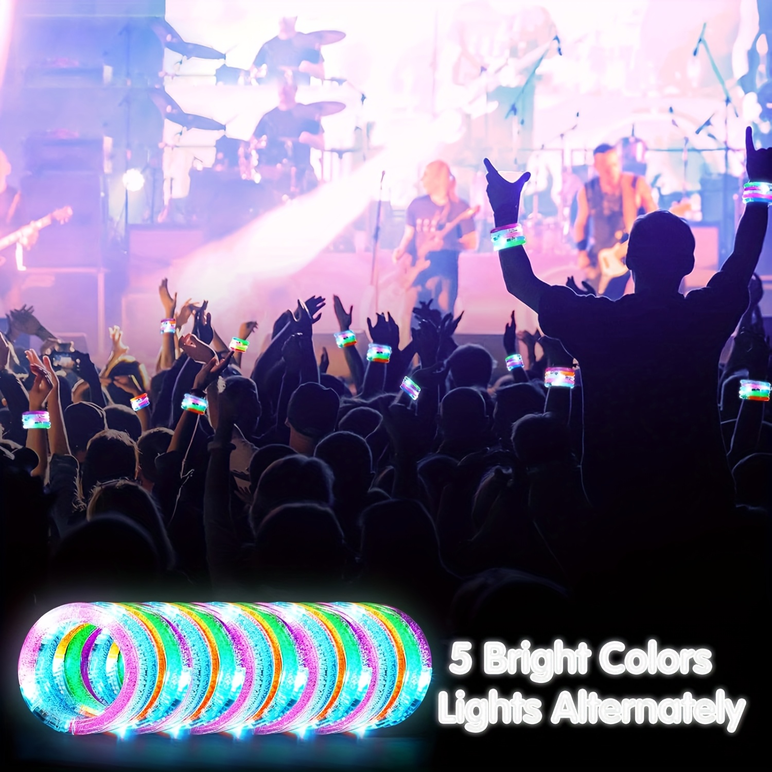 Glow-Up Party Bracelets Pack – – Event & Party Supply Photos Bewertung und Preis