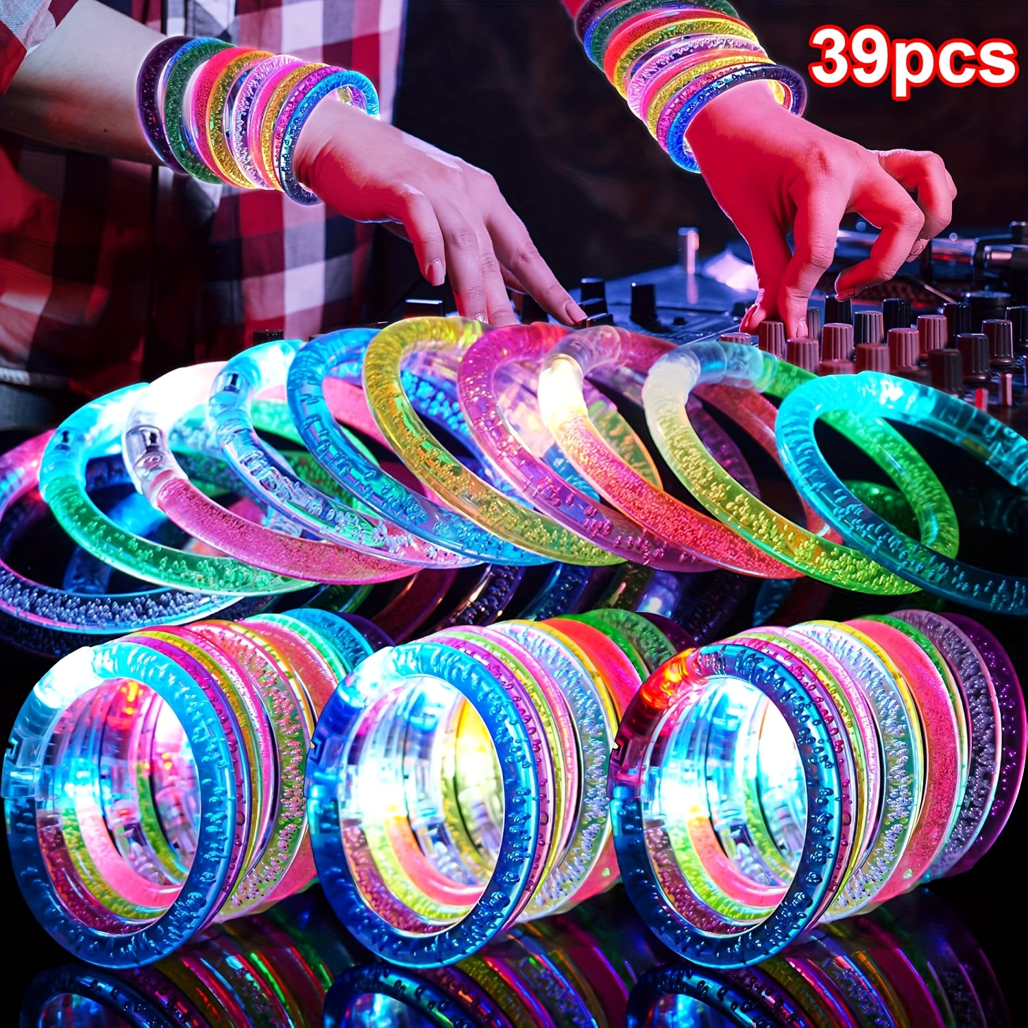 Glow-Up Party Bracelets Pack – – Event & Party Supply Photos Bewertung und Preis