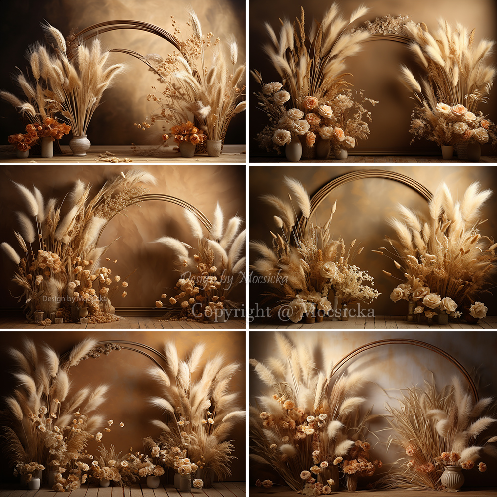 Mocsicka Boho Retro Brown Phot – Dessert Table Backdrop Bewertung und Preis