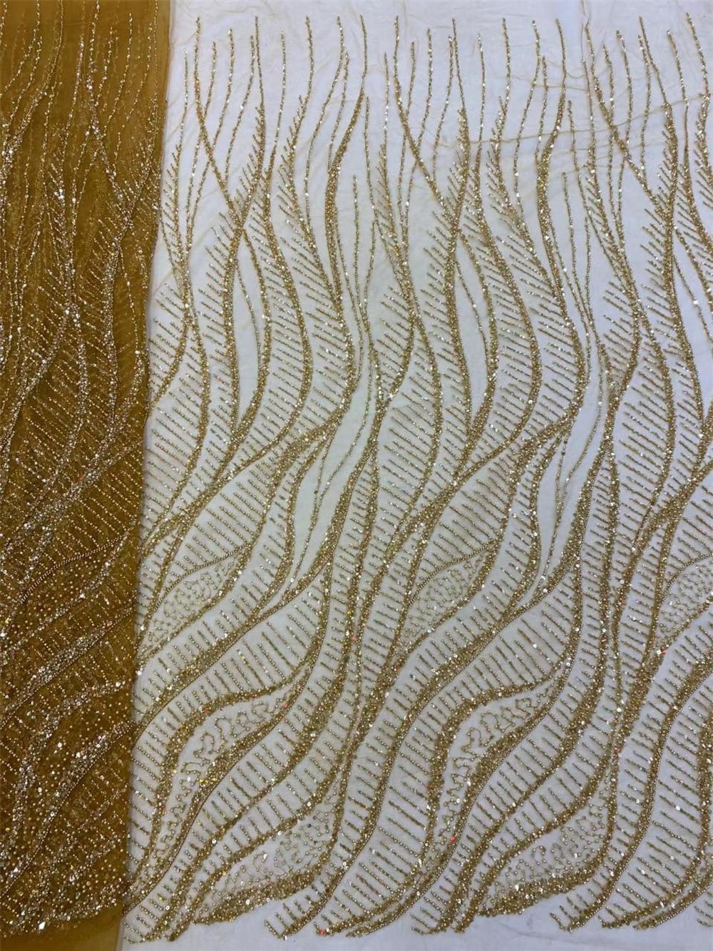 Wholesale 2025 African Sequins – Glitter Tablecloth Bewertung und Preis