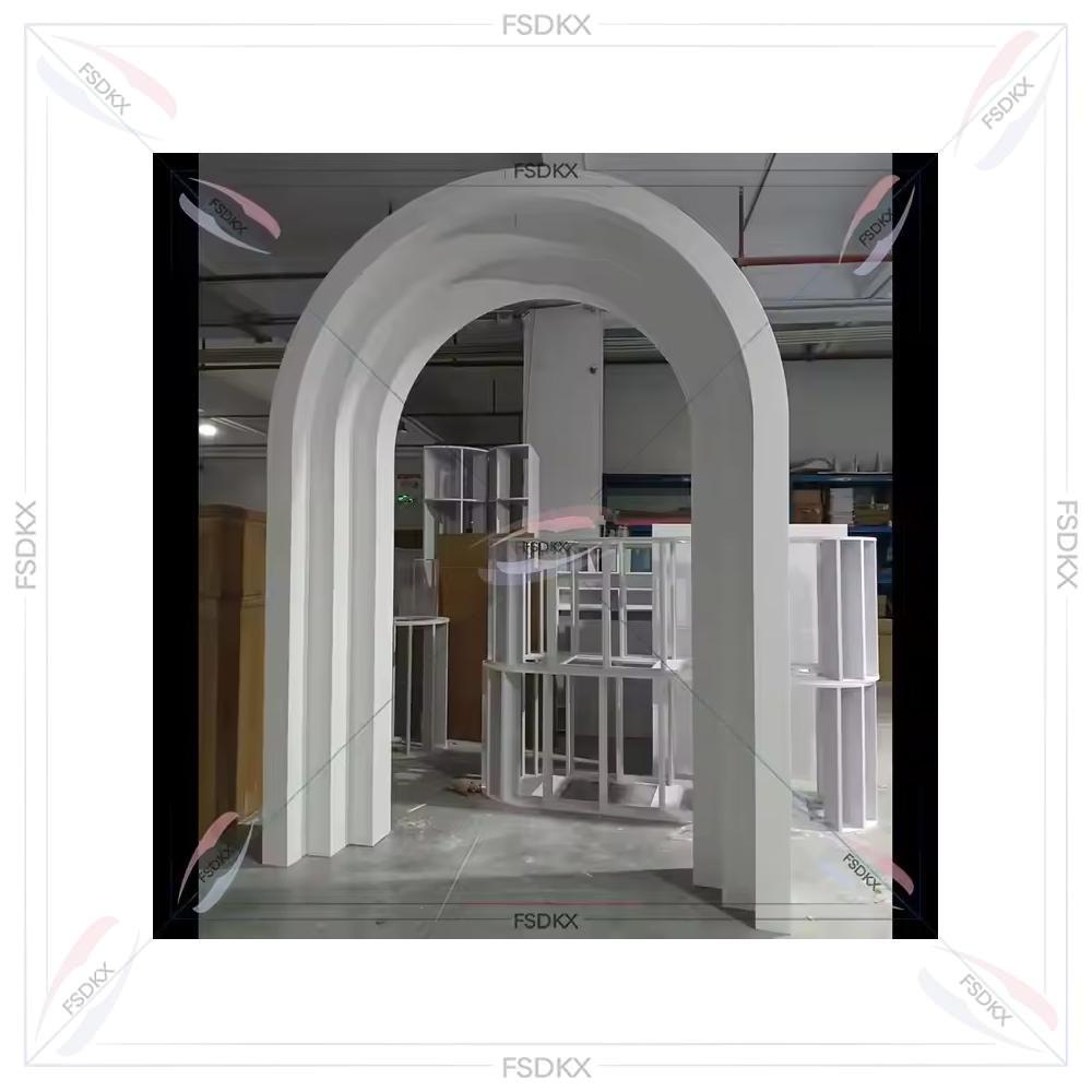 Luxury White  PVC Acrylic Wall – Party Event Supplier Bewertung und Preis