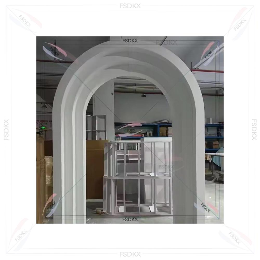 Luxury White  PVC Acrylic Wall – Party Event Supplier Bewertung und Preis