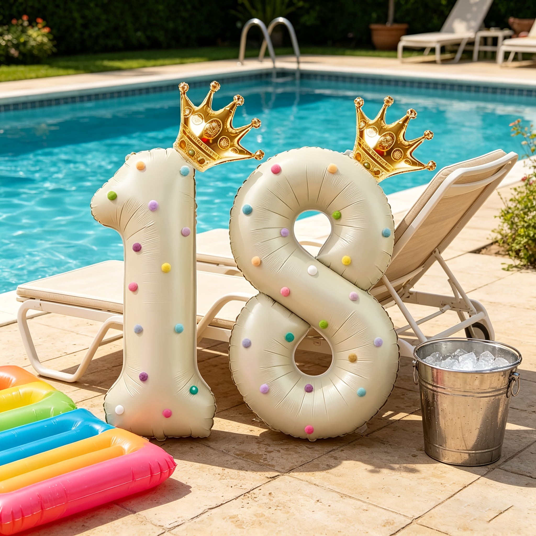 Large 40inch Cream-Colored Num – Party Event Supply Store Bewertung und Preis