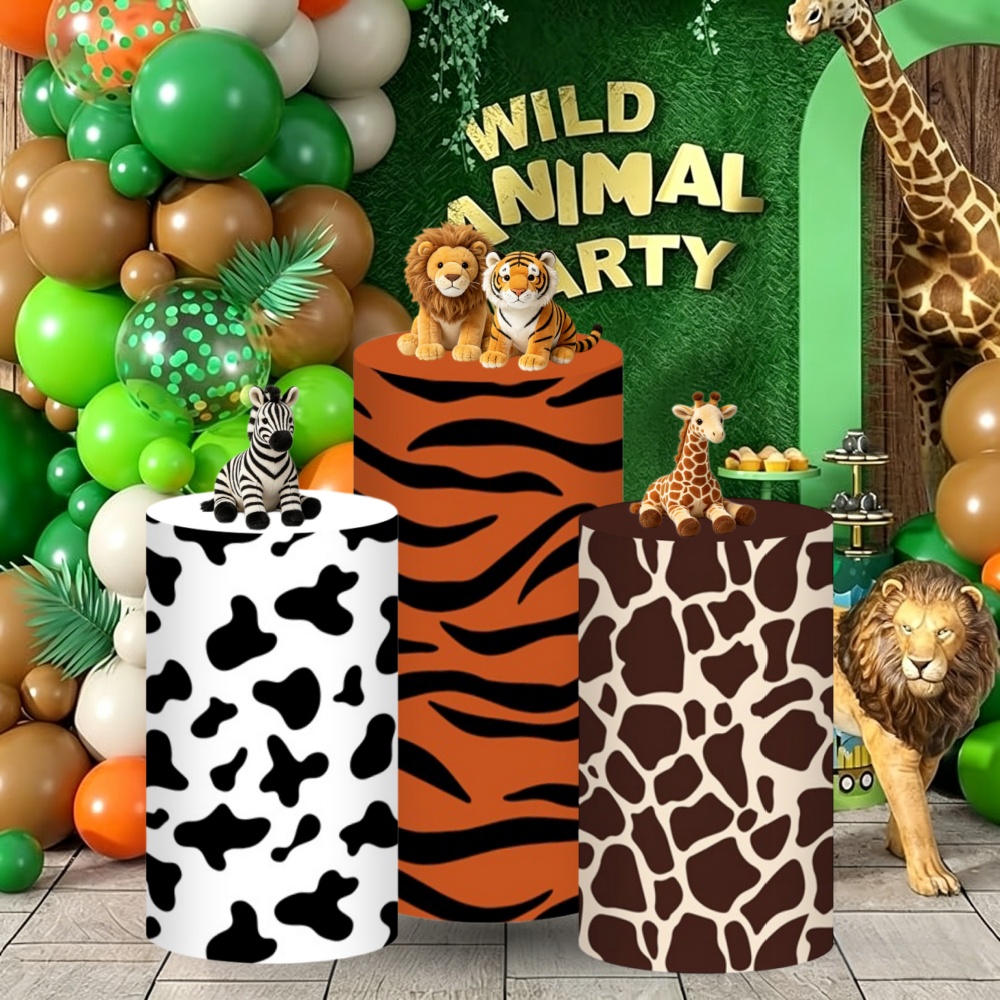 Safari Cylinder Pedestal Stand – Dessert Table Backdrop Bewertung und Preis