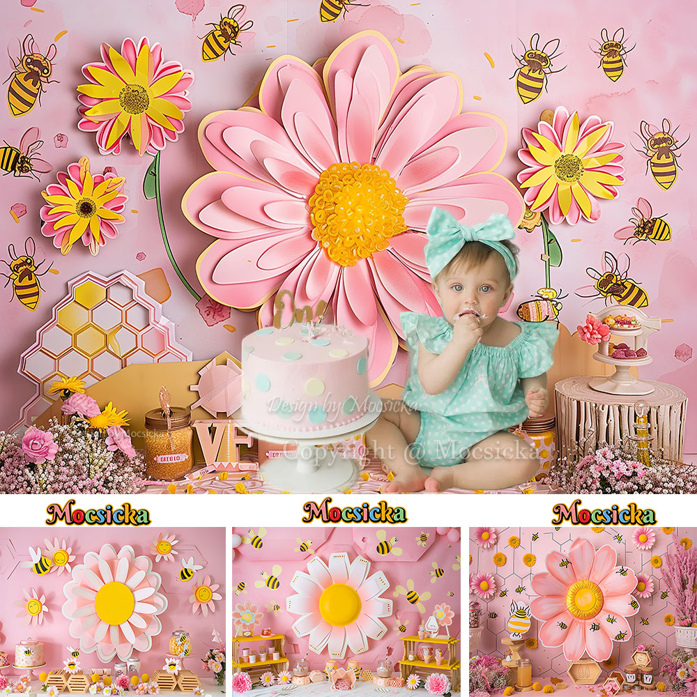 Mocsicka Sweet Daisy Girl Birt – Dessert Table Backdrop Bewertung und Preis