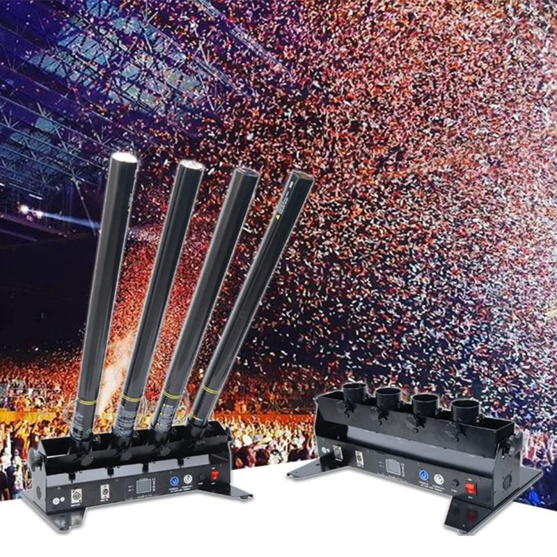 4-Tube Electric Confetti Blast – Confetti Cannon Tube Bewertung und Preis