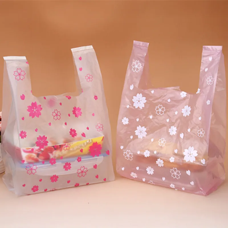 100Pcs/bag Pink Sakura Vest Ba – Event Party Shop Bewertung und Preis