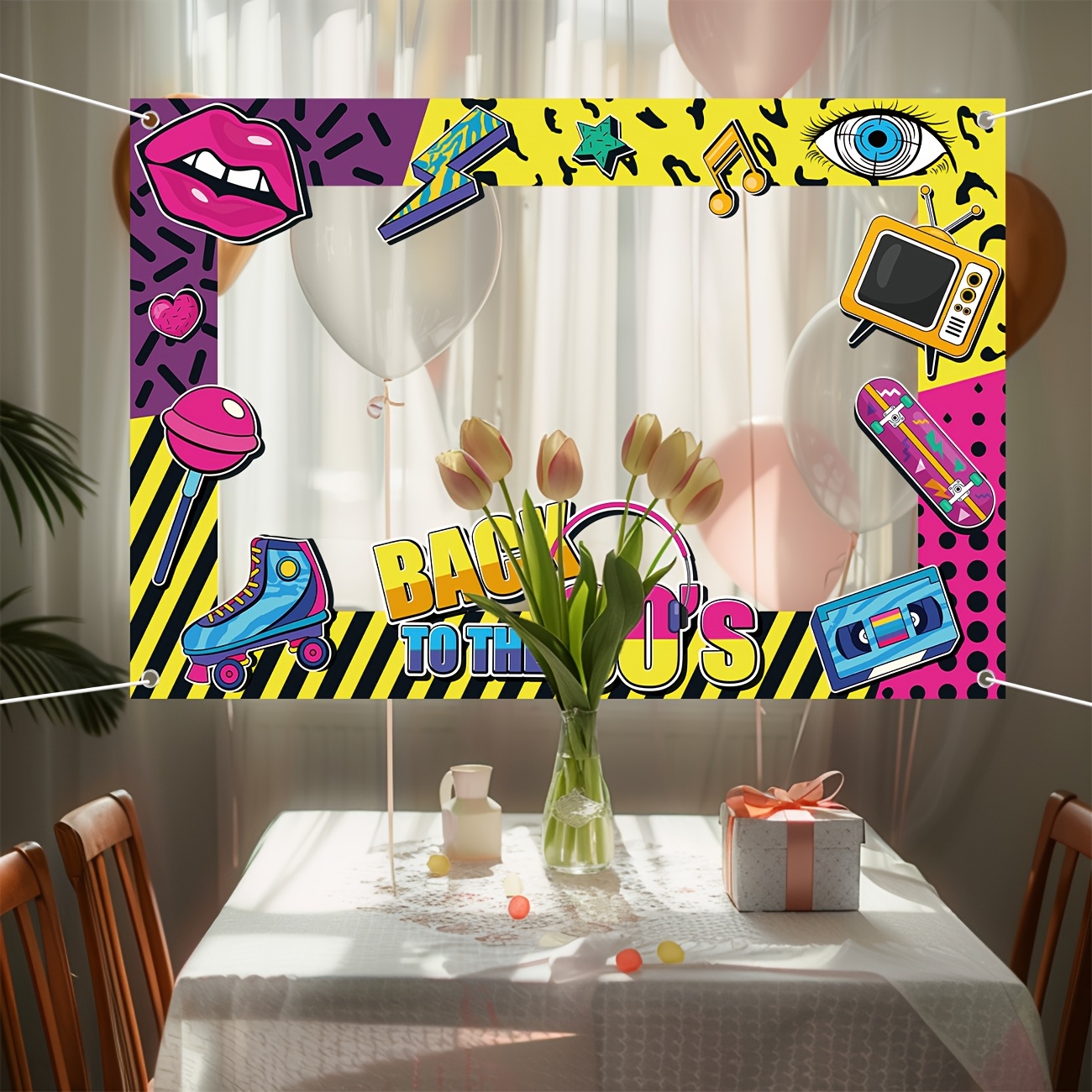 Back to The 80s Party Photo Bo – Photo Booth Frame Bewertung und Preis