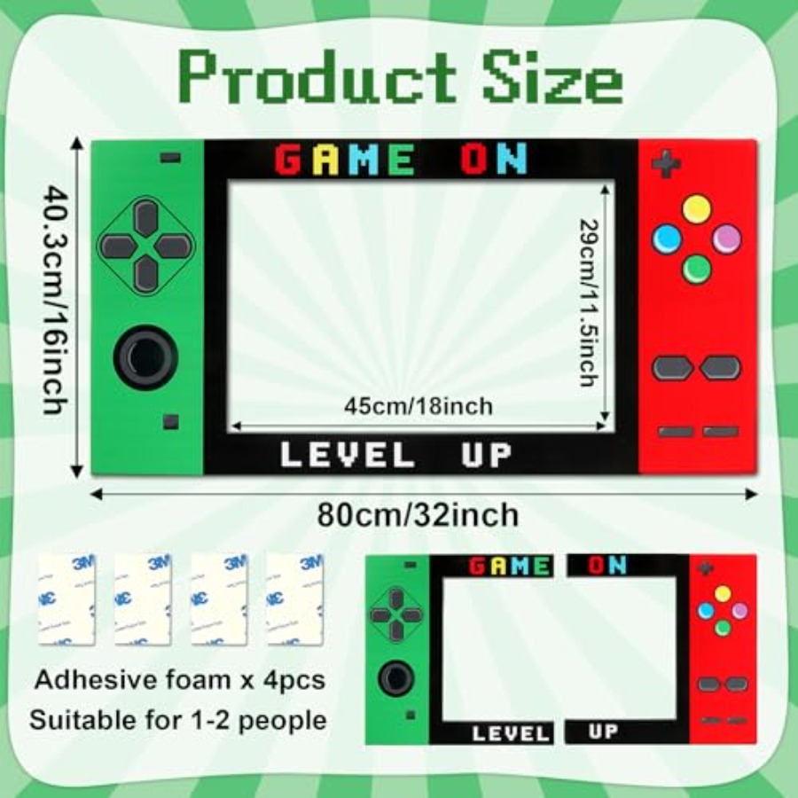 32 x 16 Foam Board Video Game  – Photo Booth Frame Bewertung und Preis