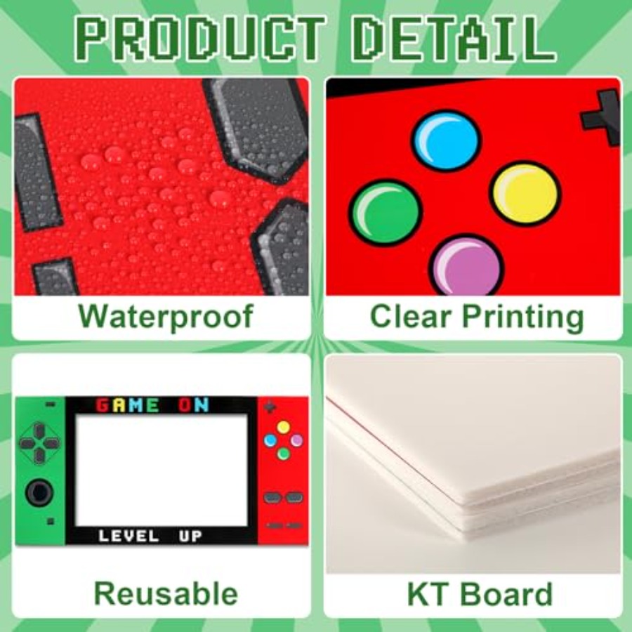 32 x 16 Foam Board Video Game  – Photo Booth Frame Bewertung und Preis
