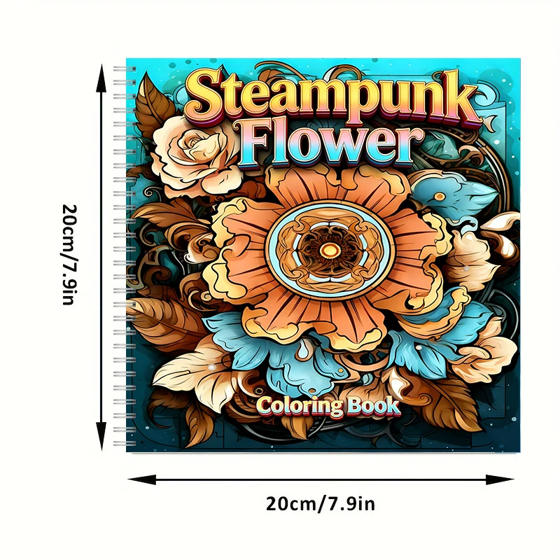 Coloring Book Steampunk Flower – Supply Event Bewertung und Preis