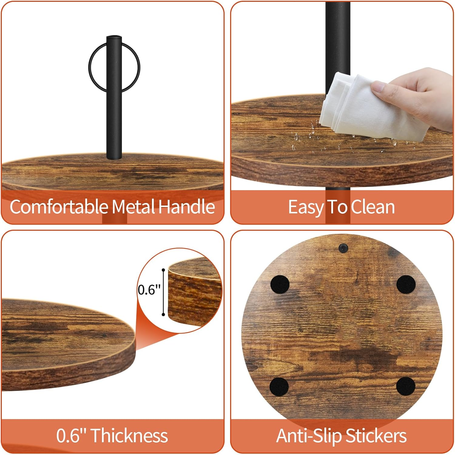 3-Tier Rustic Wood Cupcake Sta – Cupcake Stand Tier Bewertung und Preis