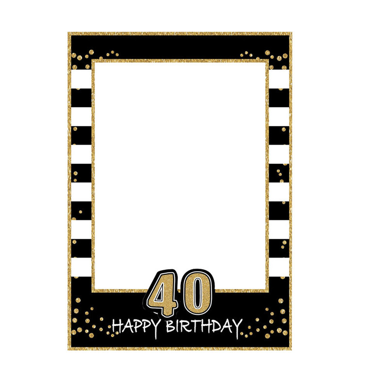 1 16 18 21 30 35 40 50 60 Birt – Photo Booth Frame Bewertung und Preis