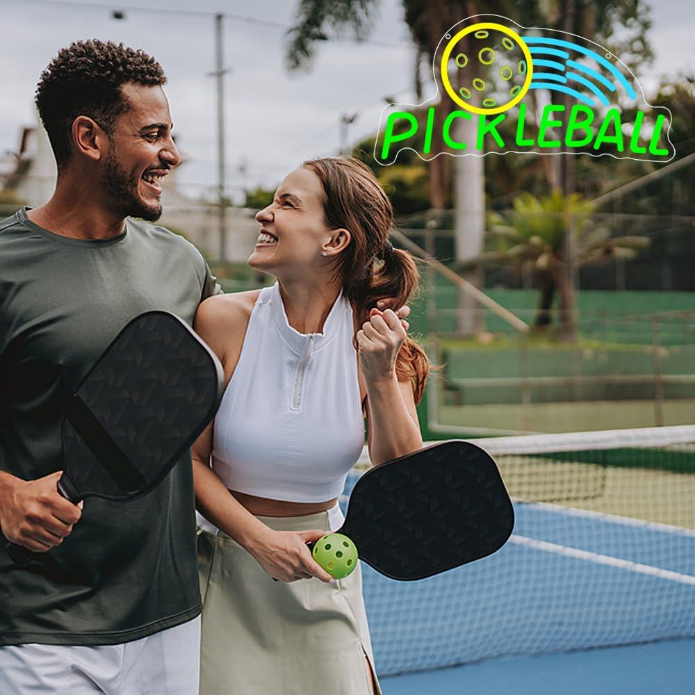 Pickleball Neon Sign USB Dimma – Neon Sign Party Bewertung und Preis