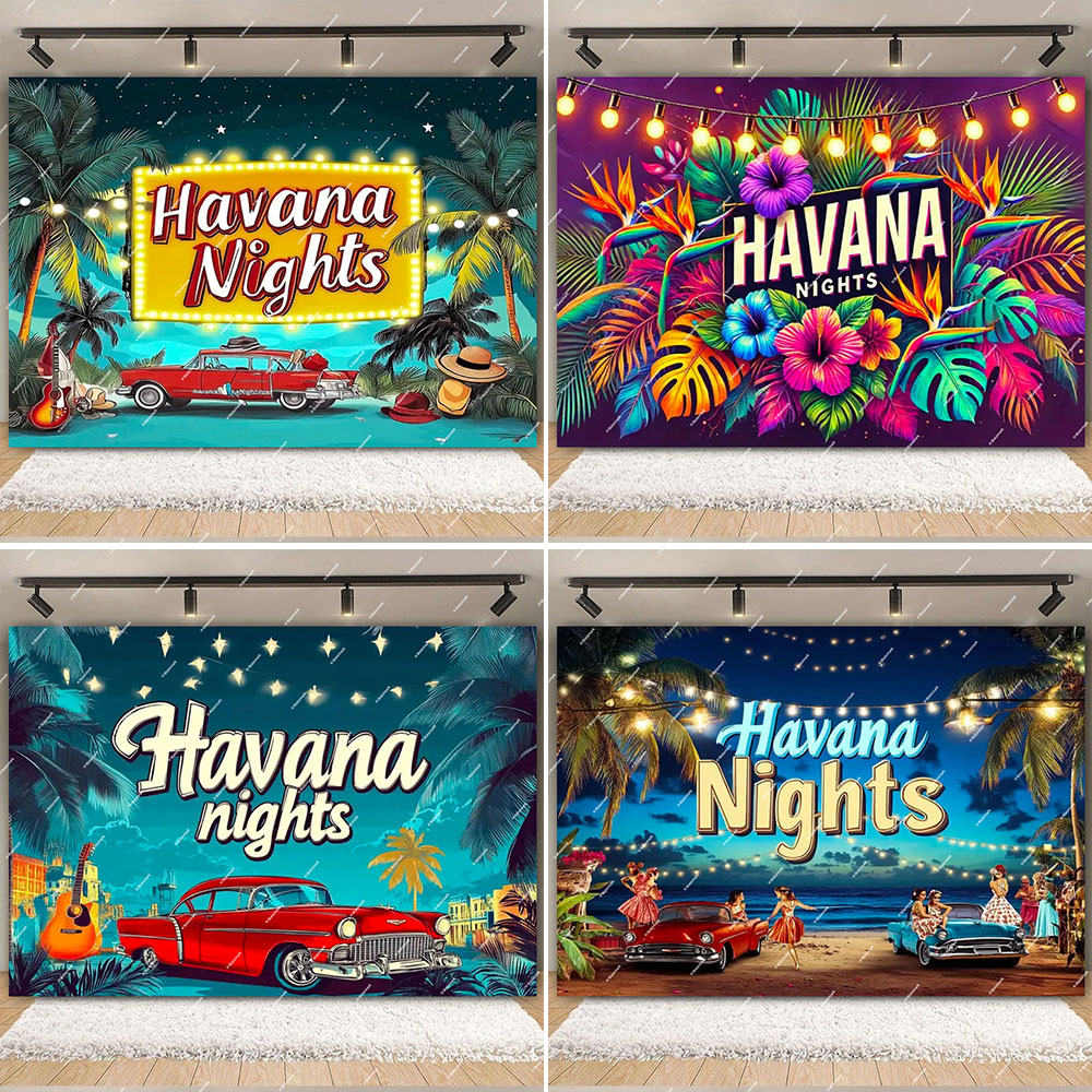 Havana Nights Backdrop Birthda – Dessert Table Backdrop Bewertung und Preis