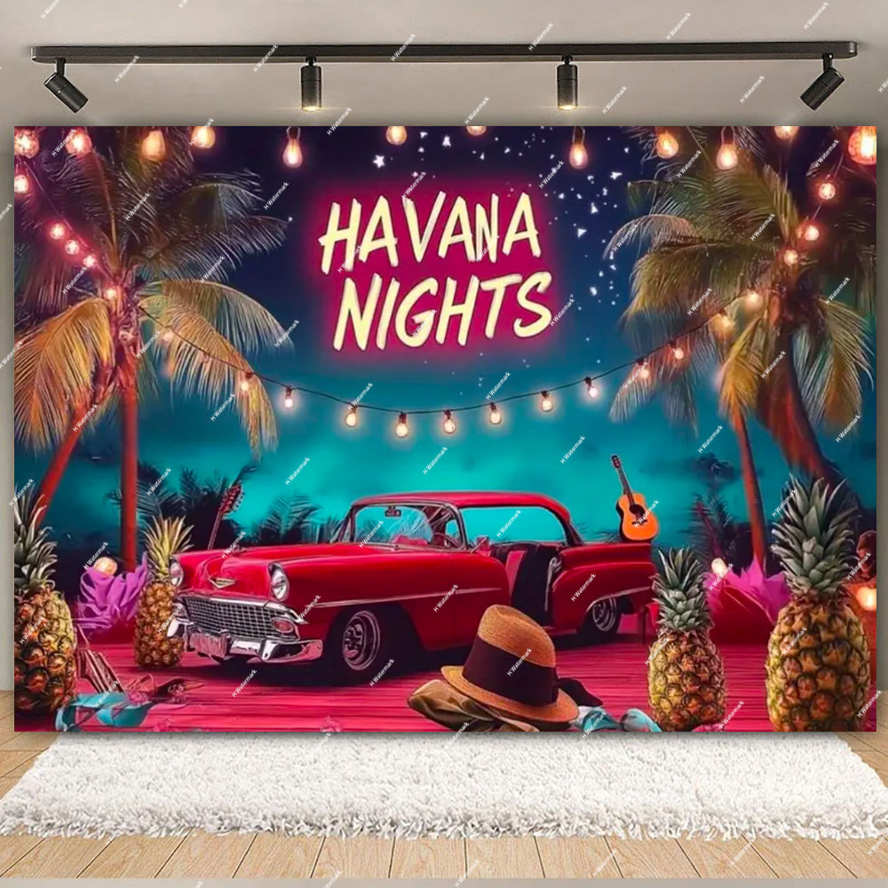 Havana Nights Backdrop Birthda – Dessert Table Backdrop Bewertung und Preis