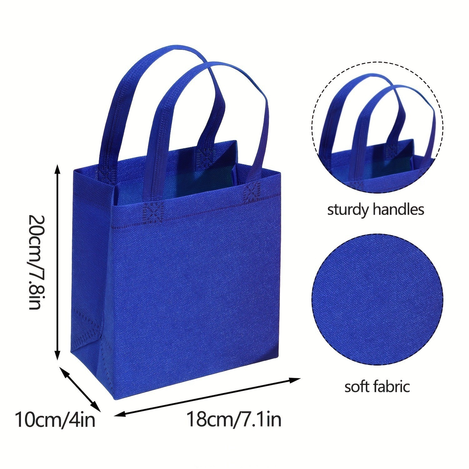 100PCS Reusable Non-woven Shop – Event Party Shop Bewertung und Preis