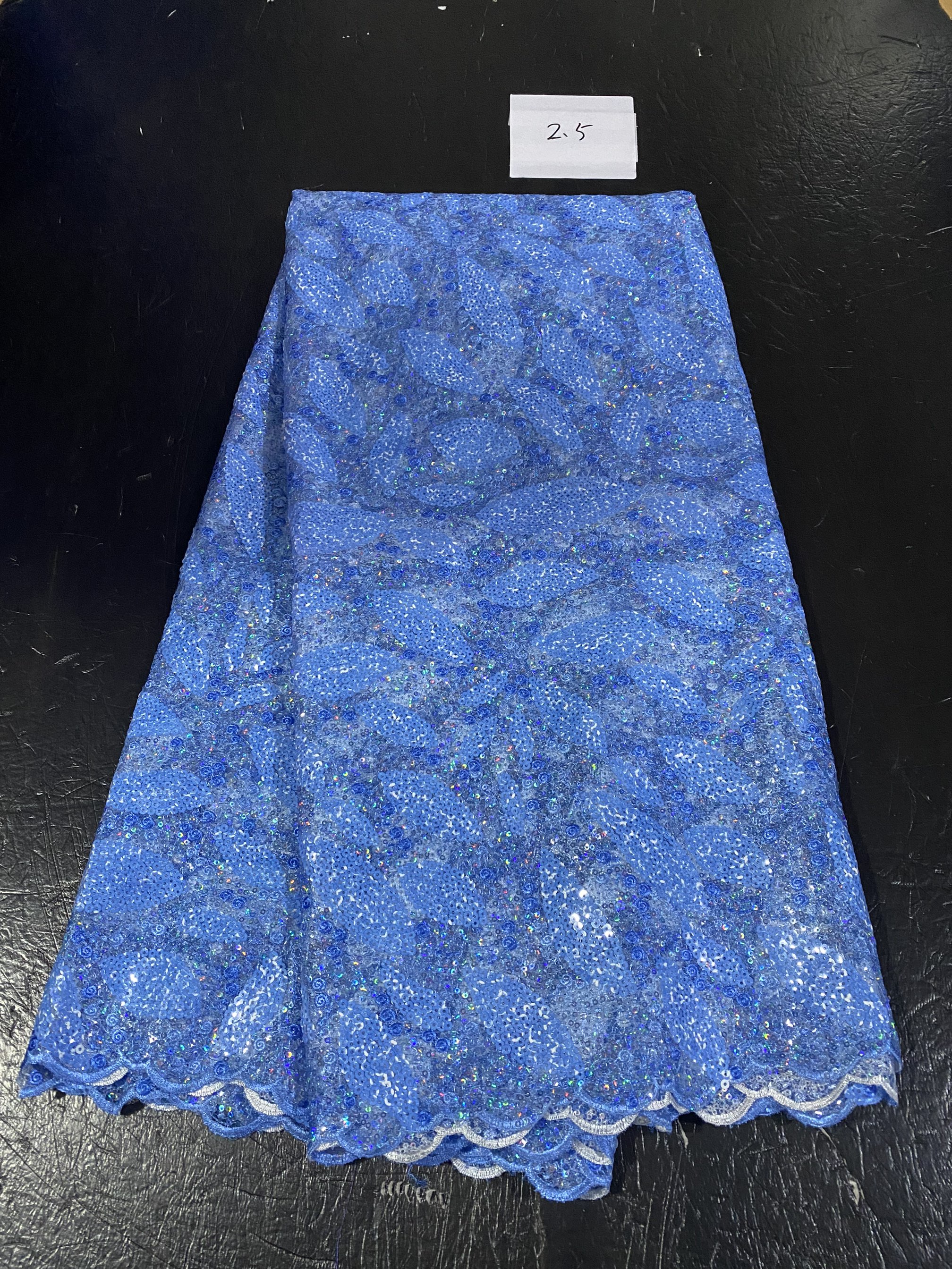 New Nigerian Tulle Lace Africa – Glitter Tablecloth Bewertung und Preis