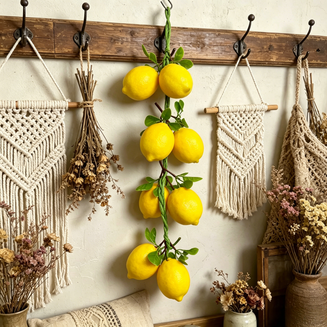 Artificial lemon skewers, Real – Centerpiece Stick Bewertung und Preis