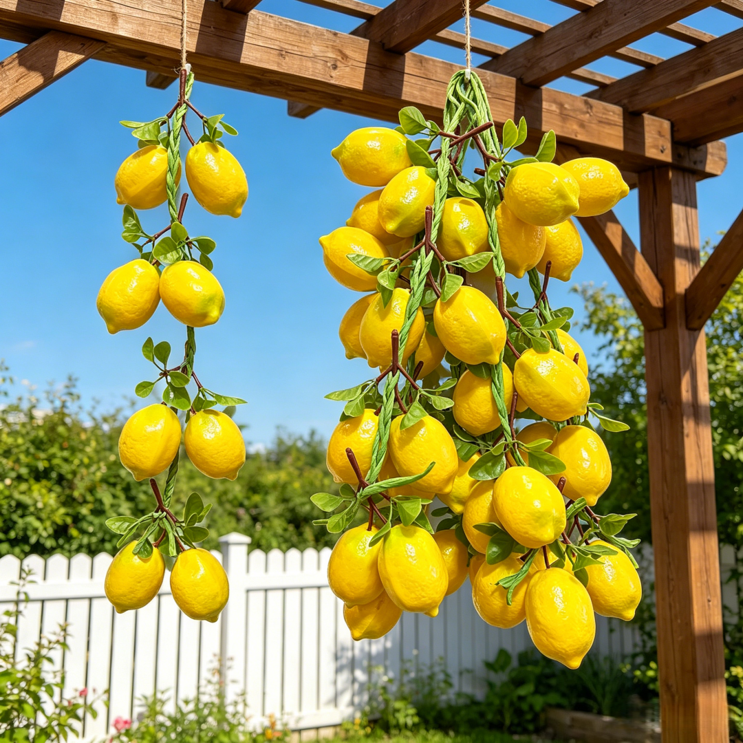 Artificial lemon skewers, Real – Centerpiece Stick Bewertung und Preis