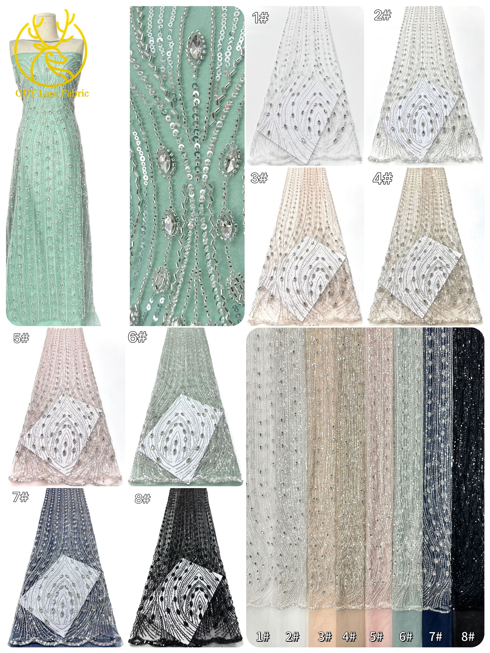 Luxurious Nigerian Diamond Lac – Glitter Tablecloth Bewertung und Preis