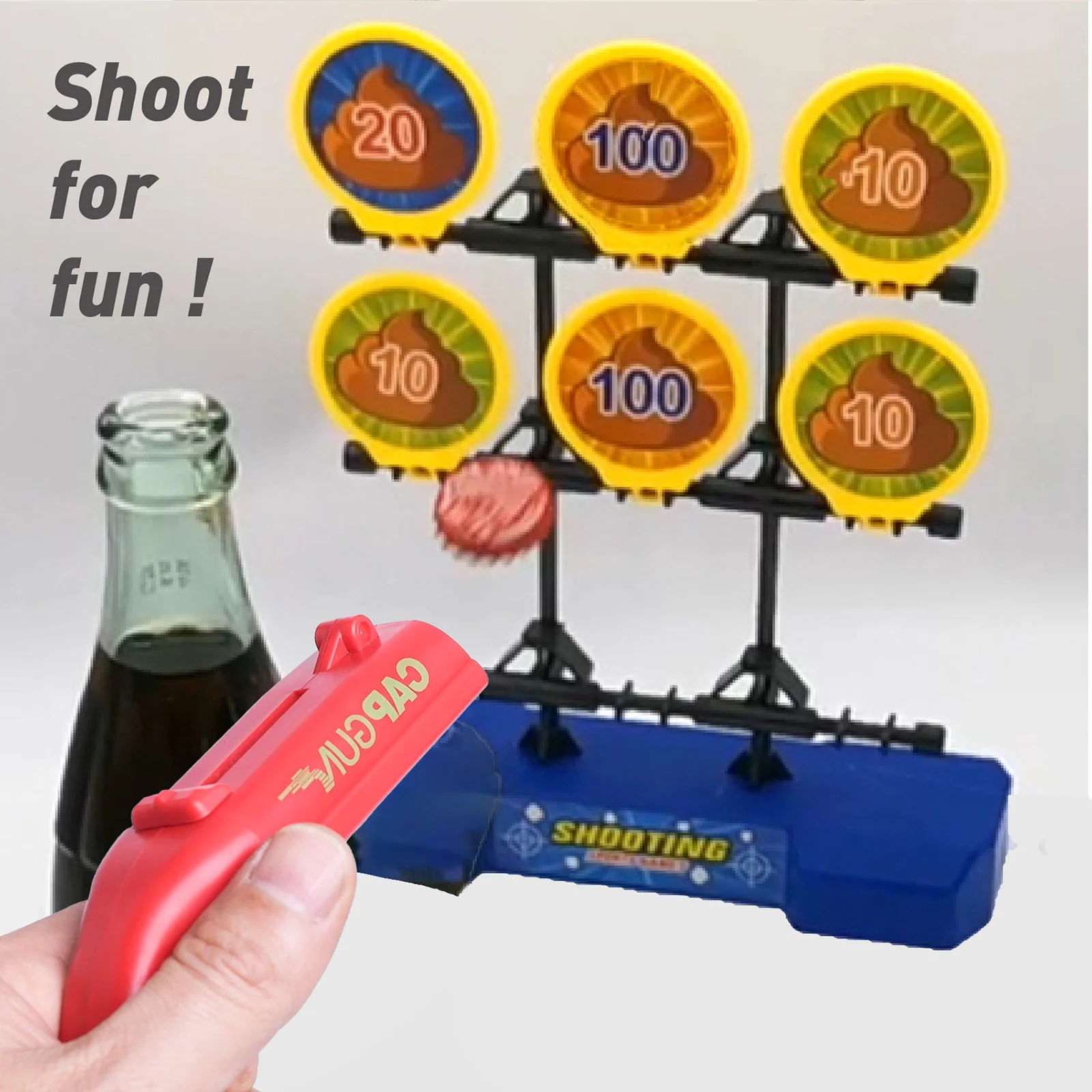 3PC Cap Gun Shooting Bottle Op – Event Launch Party Bewertung und Preis