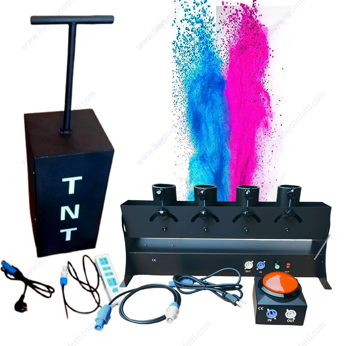 Electronic Spray Confetti Powd – Confetti Cannon Tube Bewertung und Preis