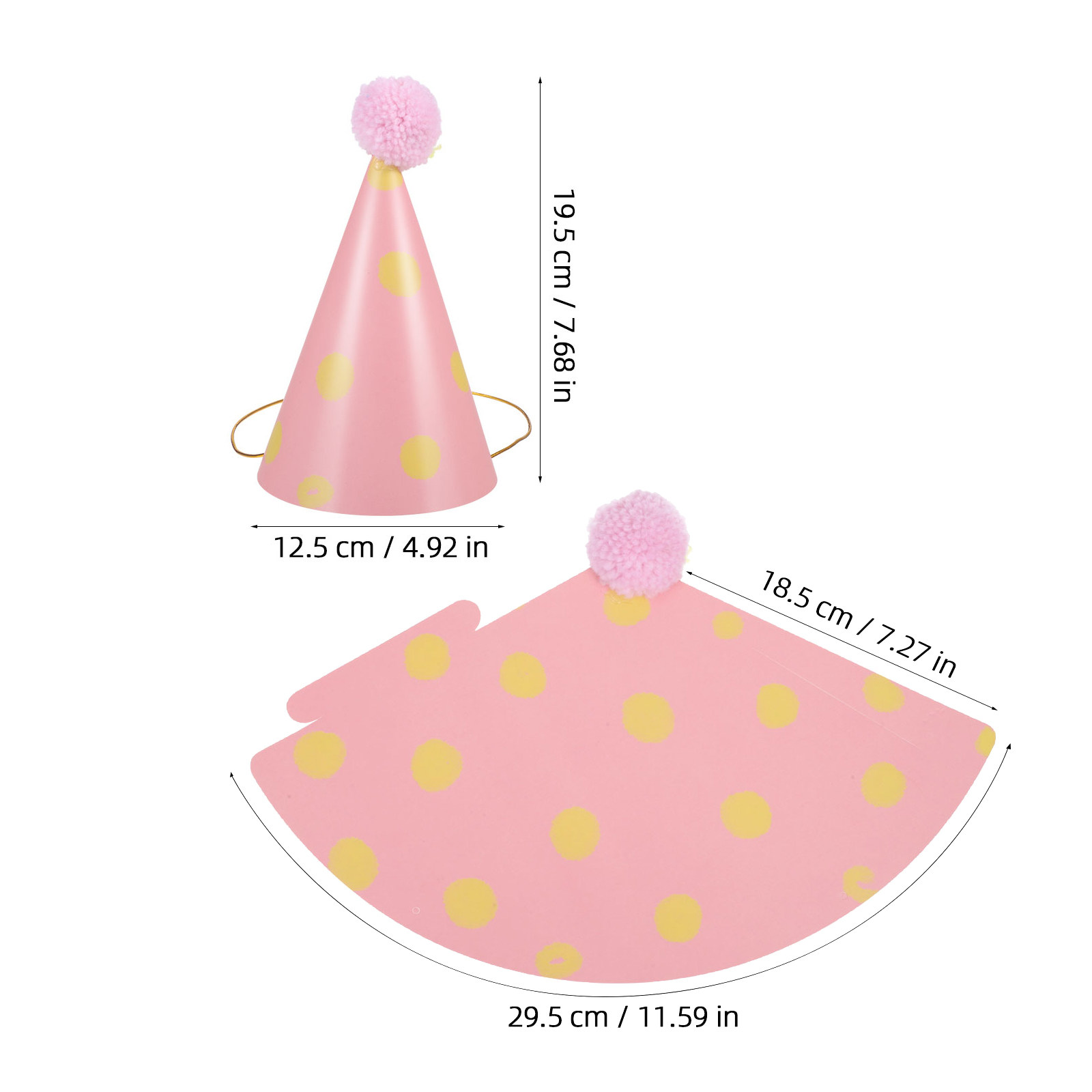 14Pcs Birthday Hats Paper Cone – Party Hat Cone Bewertung und Preis
