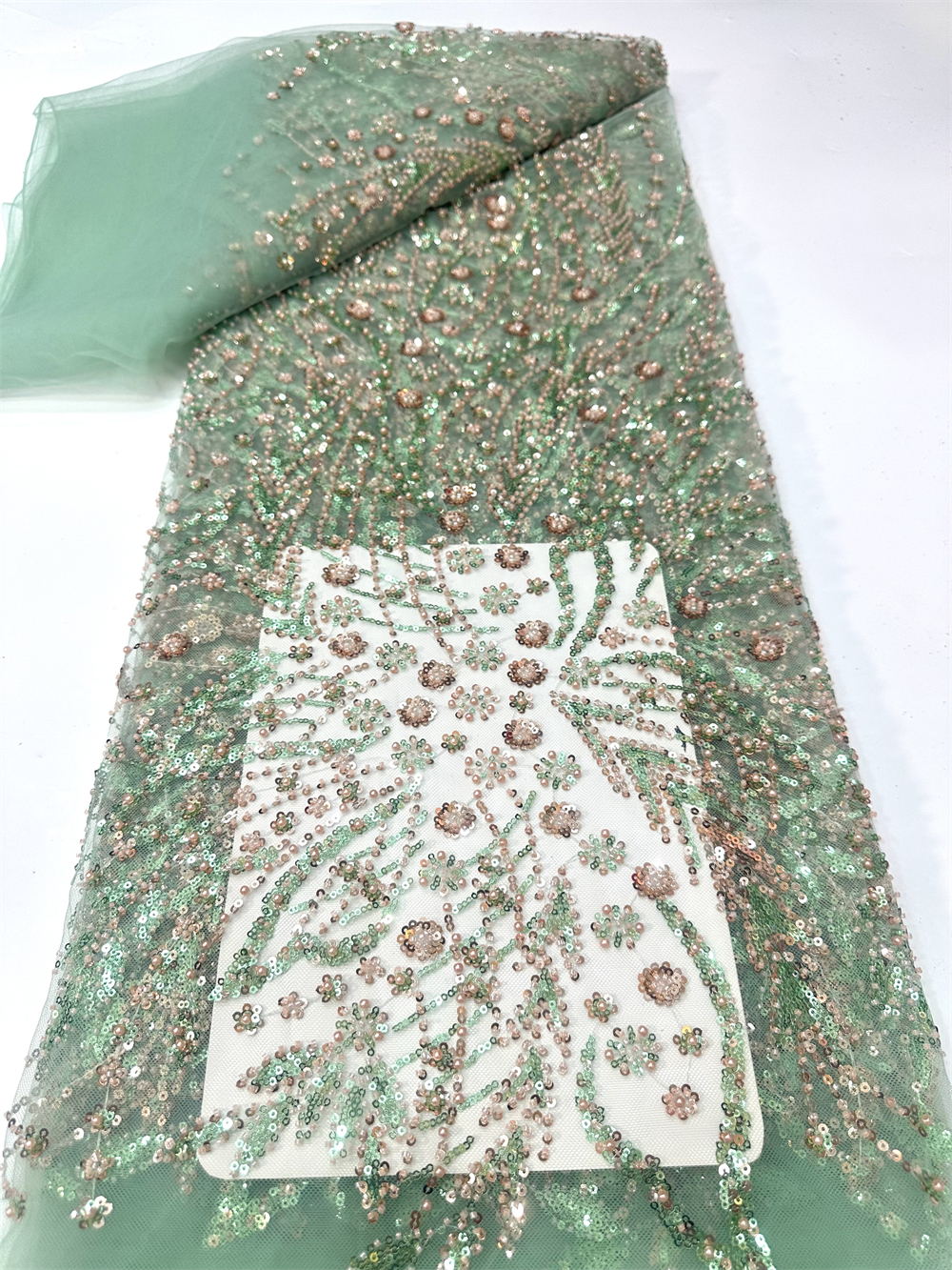 African Luxury French Beaded L – Glitter Tablecloth Bewertung und Preis
