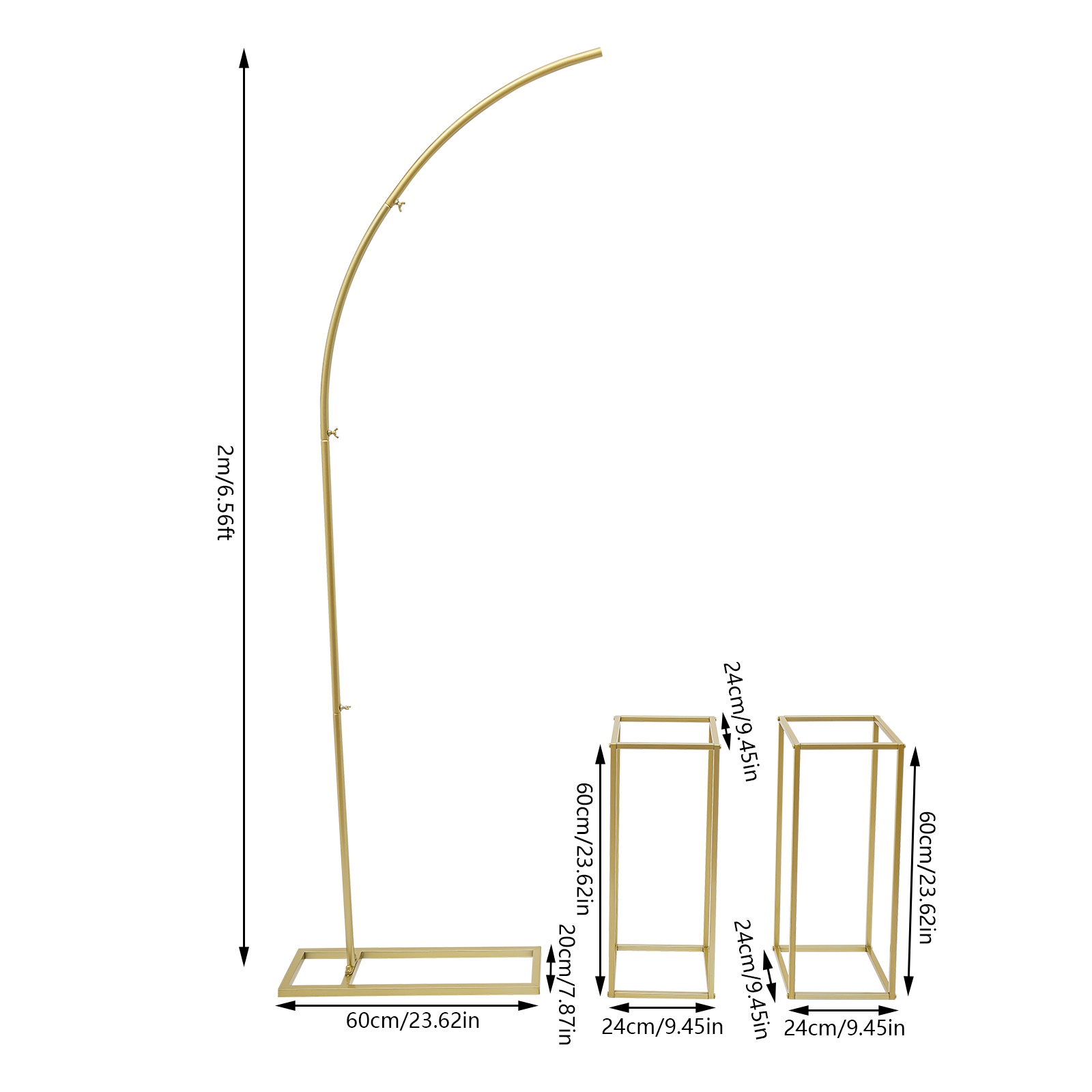 Gold Metal Square Floral Frame – Photo Booth Frame Bewertung und Preis