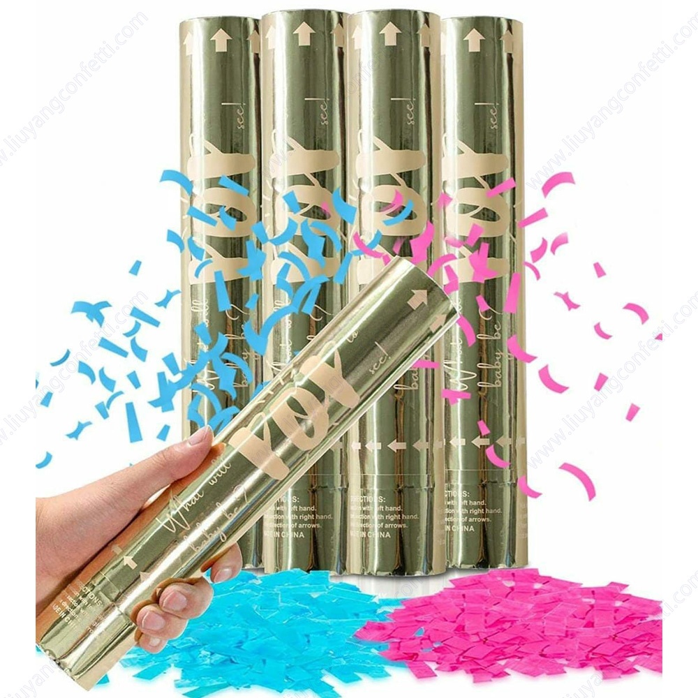 Wholesale Gender Reveal Popper – Confetti Cannon Tube Bewertung und Preis