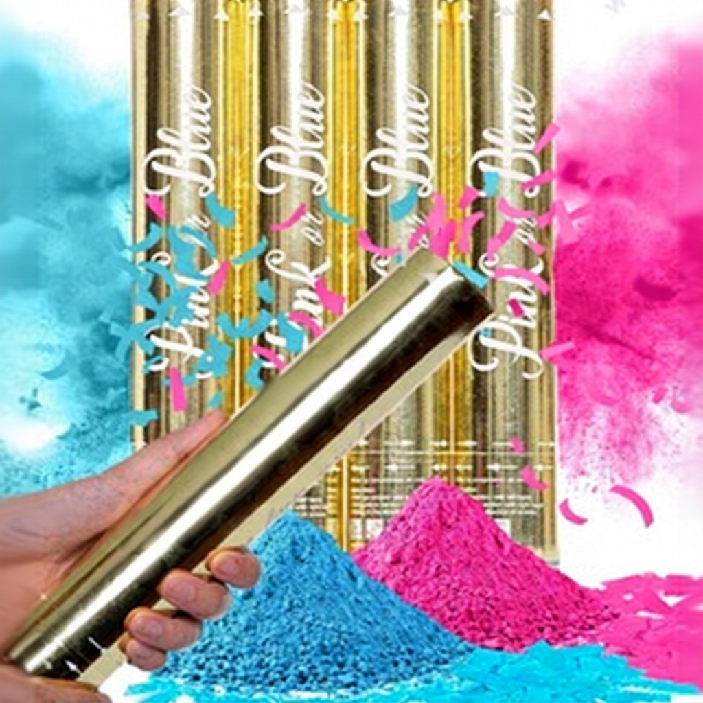 Wholesale Gender Reveal Popper – Confetti Cannon Tube Bewertung und Preis