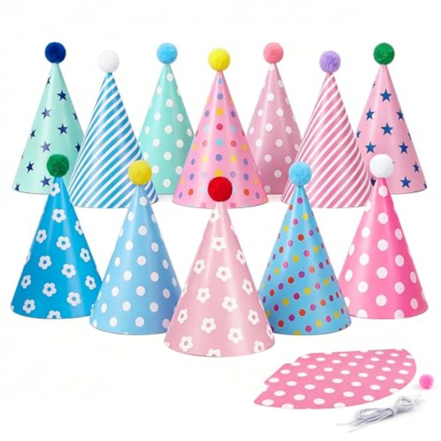 Beurio Pastel Party Hats for a – Party Hat Cone Bewertung und Preis
