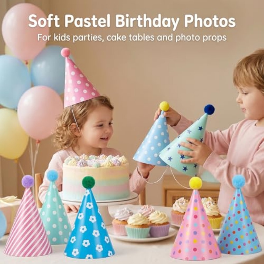 Beurio Pastel Party Hats for a – Party Hat Cone Bewertung und Preis
